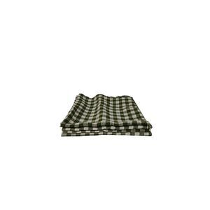 Quince Home Gingham Table Napkin Set of 4 Green 20x20